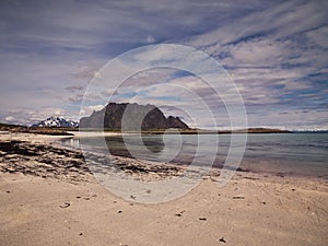 Lofoten by summer in Norway