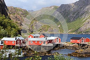 Lofoten village