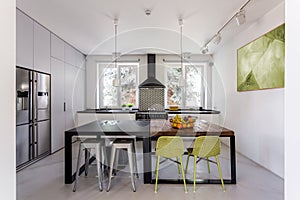 Loft fitted kitchen