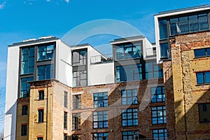 Lofts on top of an old building