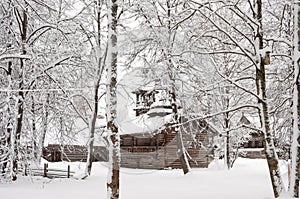 Log cabin