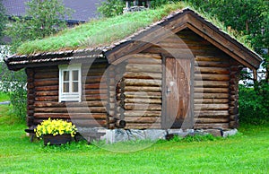 Log cabin