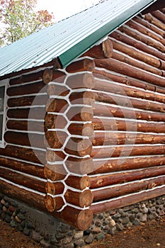 Log Cabin Chinking photo