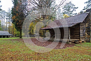 Log Cabin in the Country photo