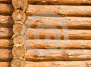 Log cabin details