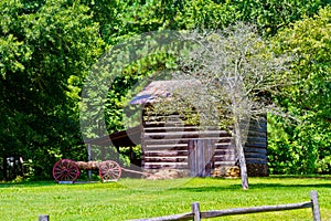 Log Cabin in Hagan-Stone Park photo