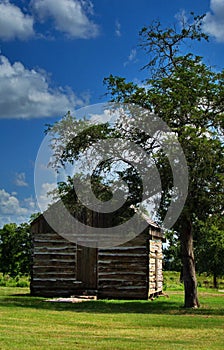 Log cabin in Serbin Texas