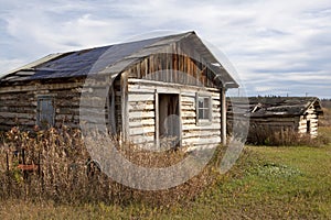 Log cabins Alberta, Canada