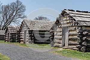 Log Cabins at Valley Forge Historic Park