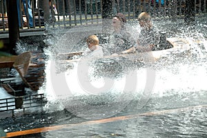 Log Flume ride