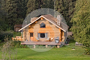 Log Home in Alaska