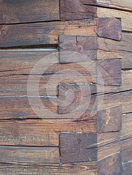 Log house detail