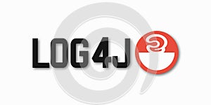 Log4J security vulnerability. Java problem. Log4Shell. The danger of a computer virus infection