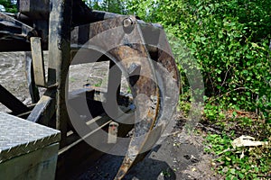 Log Loader Grapple Closeup