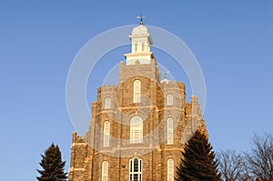 Logan Utah Temple of the Mormon Church photo