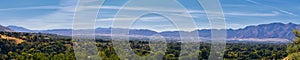 Logan Valley landscape views including Wellsville Mountains, Nibley, Hyrum, Providence and College Ward towns, home of Utah State