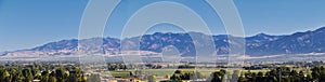 Logan Valley landscape views including Wellsville Mountains, Nibley, Hyrum, Providence and College Ward towns, home of Utah State