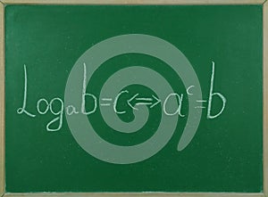 Logarithm of mathematics