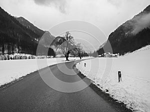 Logarska dolina in snowtime