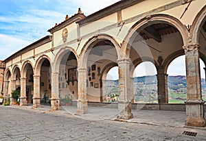 Logge del Vasari in Castiglion Fiorentino, Arezzo, Tuscany, Ital