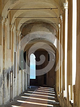 Logge di Santa Chiara in Porto Maurizio, Imperia, Italy