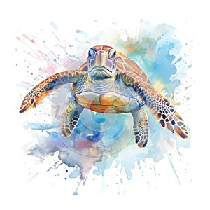 loggerhead turtle Generative Ai