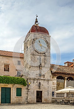 Loggia and clock tower, Trogir, Croatia