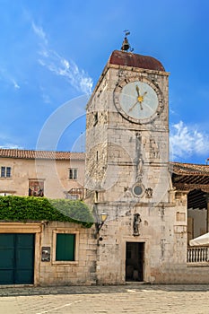 Loggia and clock tower, Trogir, Croatia