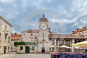 Loggia and clock tower, Trogir, Croatia