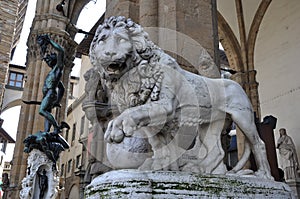 Loggia dei Lanzi in Florence