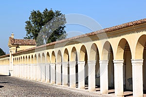 Loggiato dei Cappuccini in Comacchio, Italy