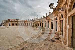 Loggiato del Sinatra. Ispica Sicily Italy