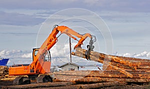 Logging pickup Claw