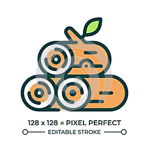 Logging RGB color icon