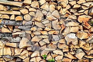 Logging and storage of firewood