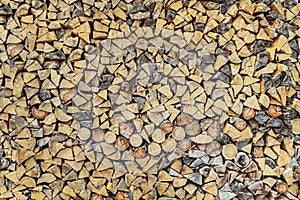 Logging and storage of firewood