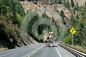 Logging truck