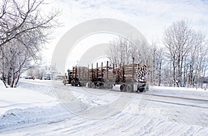 Logging truck