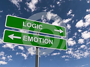 Logic emotion traffic sign
