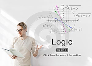 Logic Intelligence Rational Reason Solution Ideas Concept photo