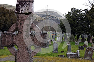 Logie Kirk is Church and cemetery east of Stirling