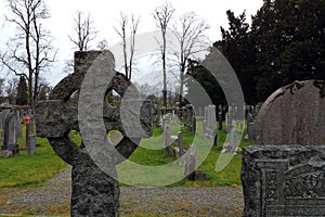 Logie Kirk is Church and cemetery east of Stirling