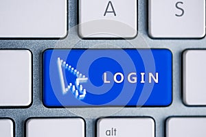 Login button