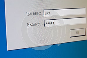 Login form