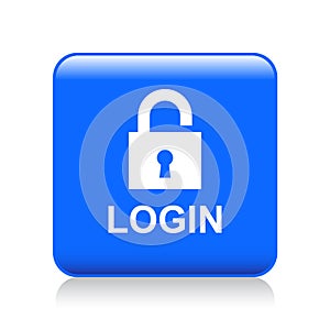 Login icon button