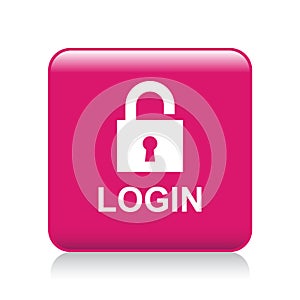 Login icon button