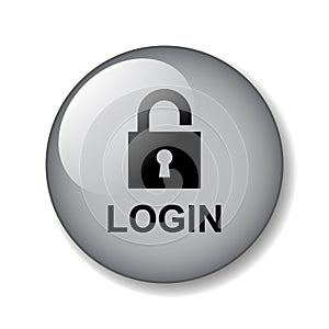 Login icon button