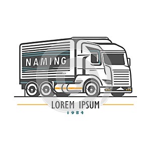 Logistic company logo