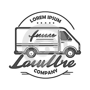 Logistic company logo