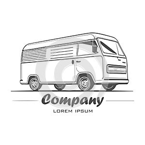 Logistic company logo